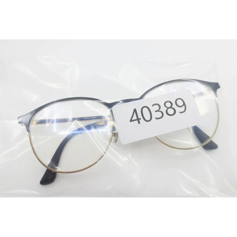 Ray-Ban RB 6375 2890 Matte Black Gold Phantos Eyeglasses Frames 53-18 145